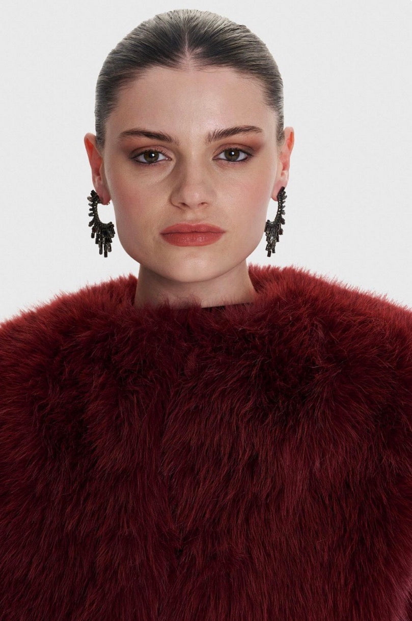 ALE - Pellush i shkurter i kuq