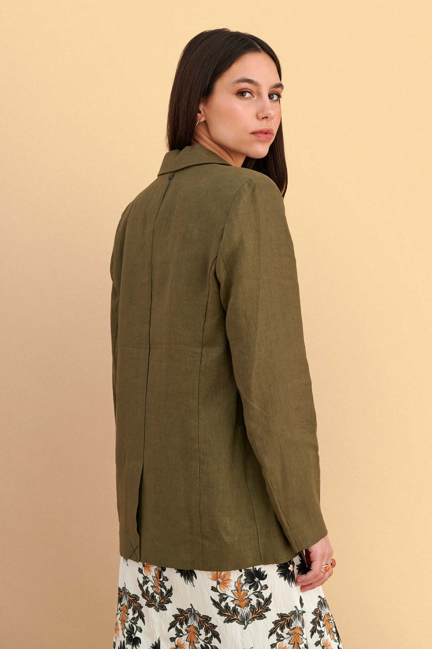 attrattivo - Xhakete lino kafe dhe jeshile