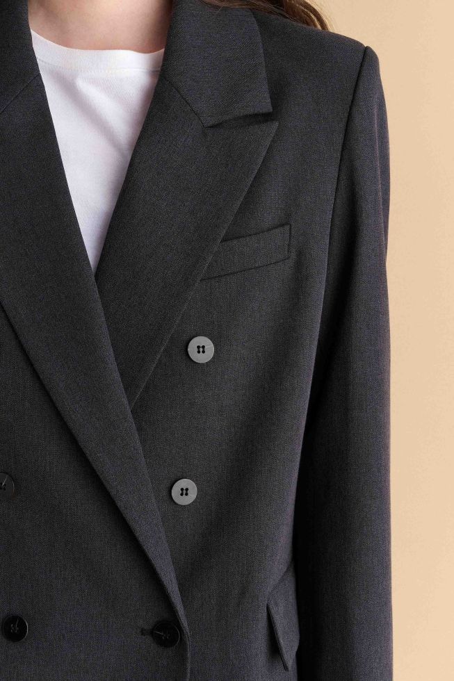 attrattivo - Xhakete serioze gri oversize