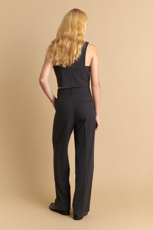 attrattivo - Pantallona gri te drejta