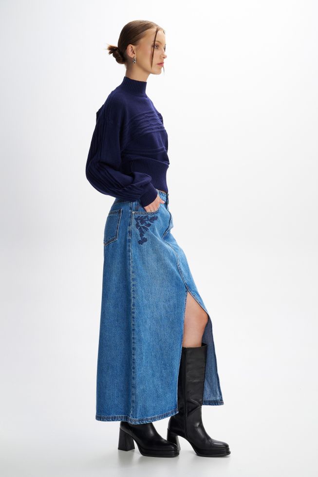 ALE - Bluze-Pulover blu dhe gri