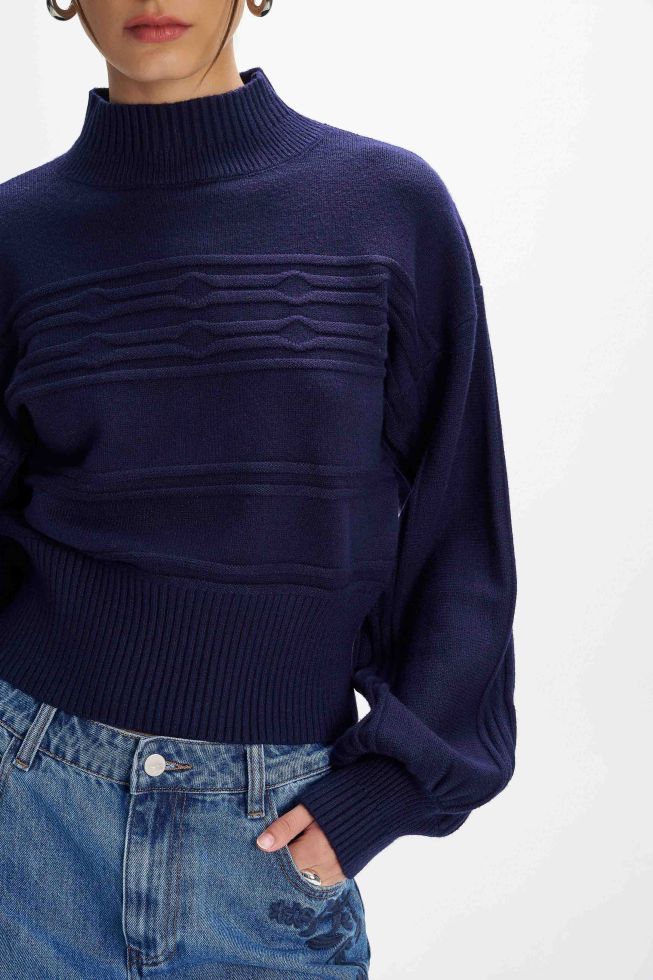 ALE - Bluze-Pulover blu dhe gri