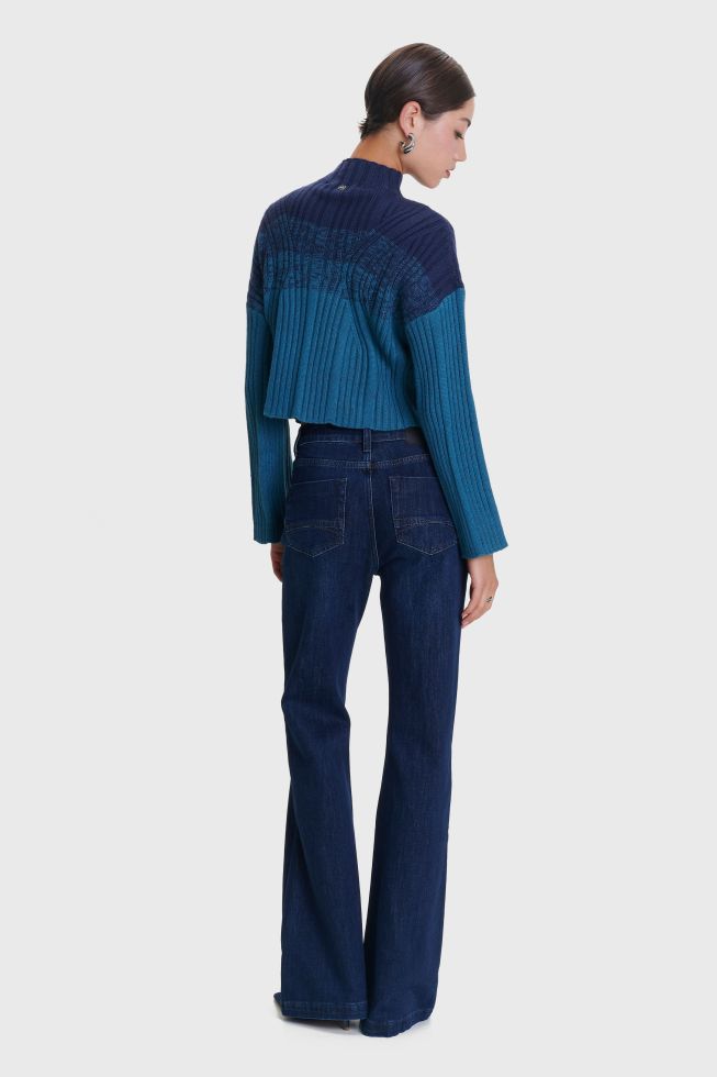 ALE - Bluze - Pulover blu me punim