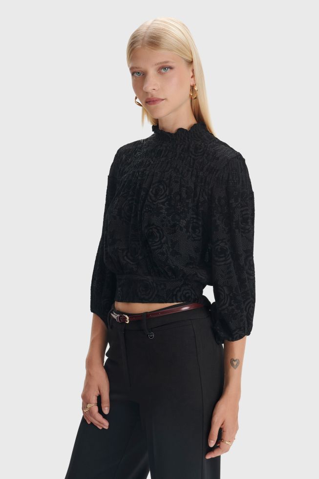 ALE - Bluze e zeze me lule velvet