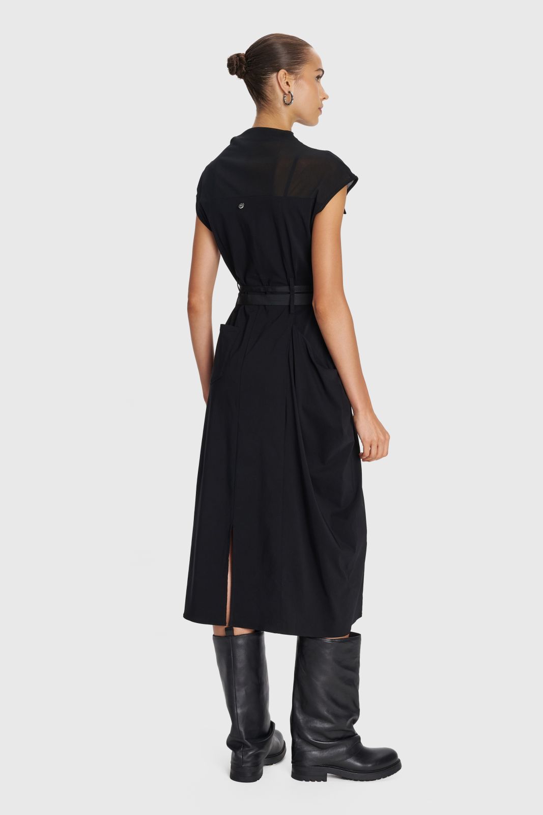 ALE - Fustan i zi trecereksh me rrip