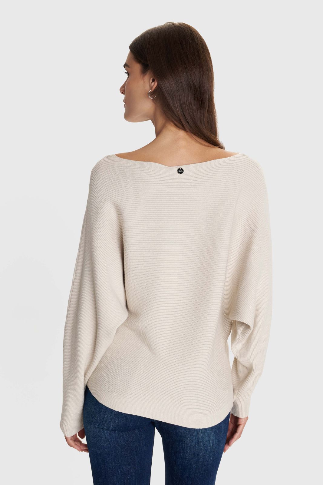 ALE - Pulover jeshile dhe bezhe me jake te rrumbullaket