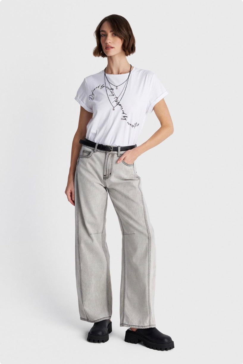 ALE - Set xhaket xhins dhe pantallona ne ngjyren gri