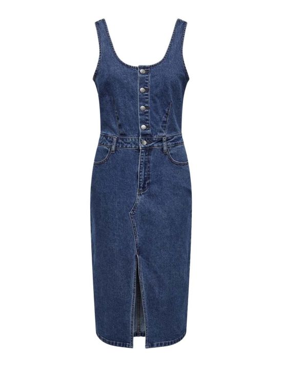 ONLY - Fustan xhins blu