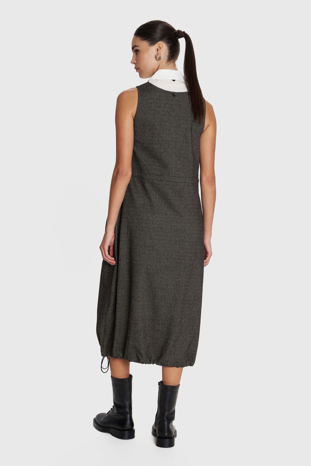 ALE - Fustan gri trecereksh me jake