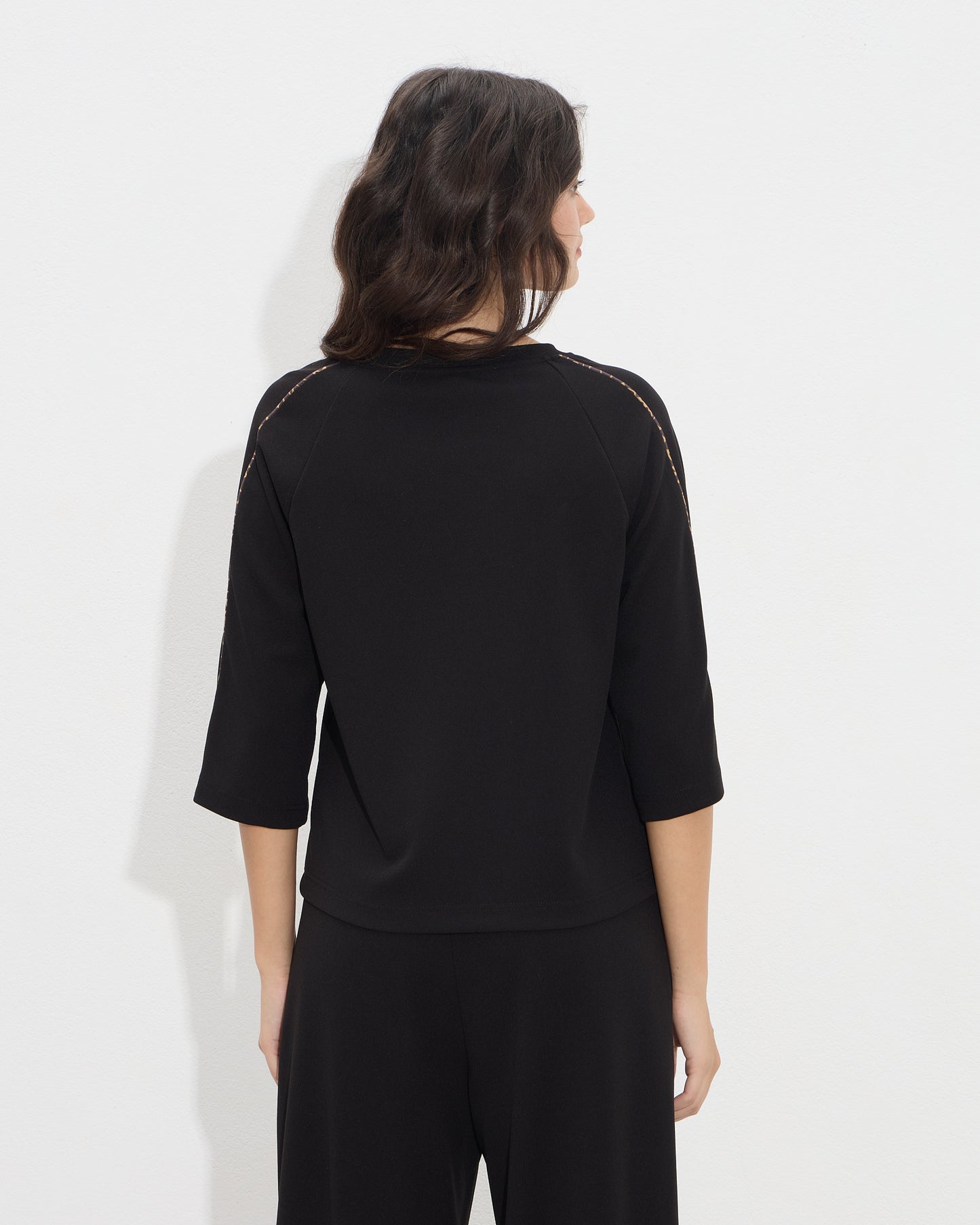 Passager - Bluze kafe dhe e zeze me detaje