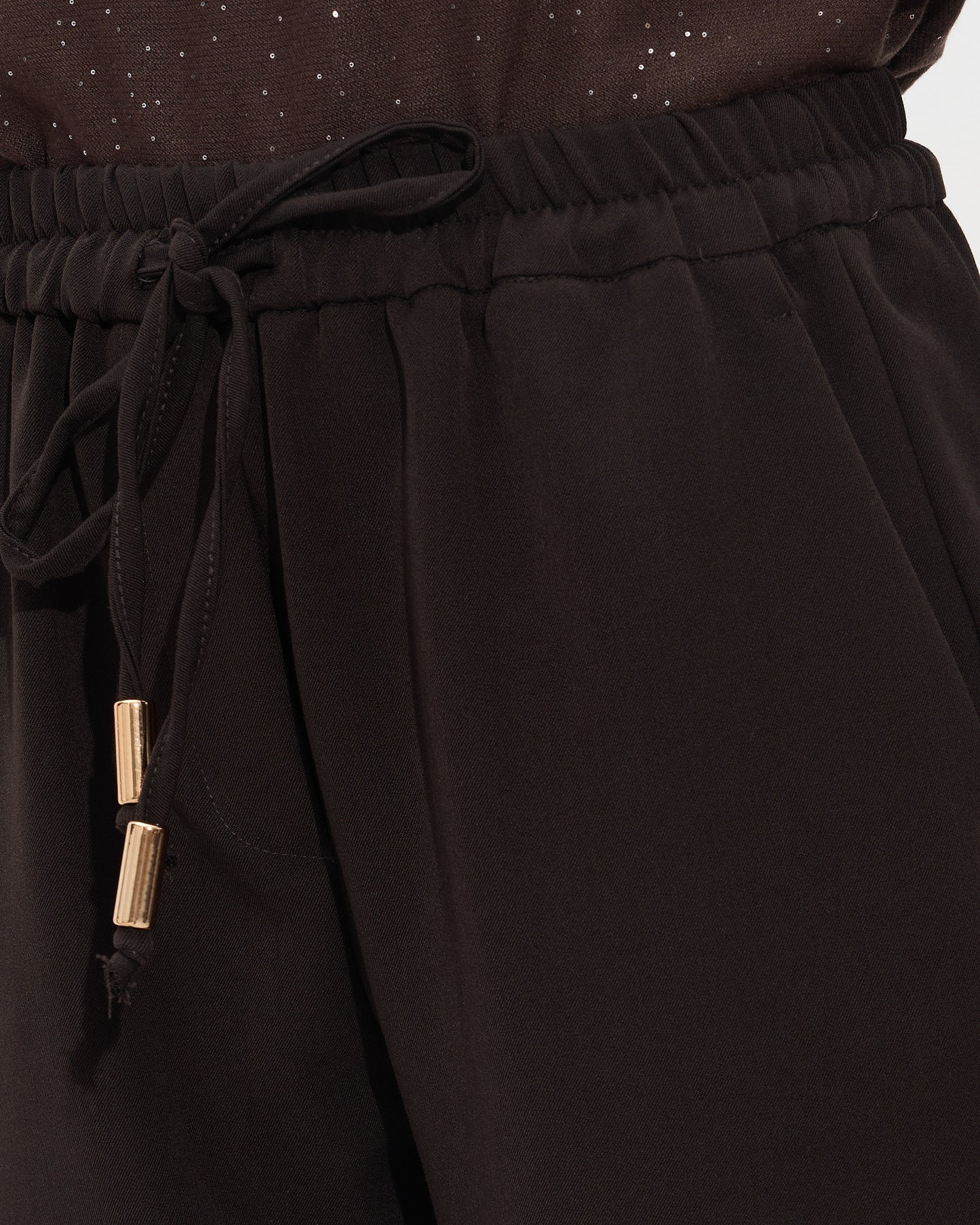 Passager - Pantallona kafe dhe te zeza prerje e drejte me llastik ne bel