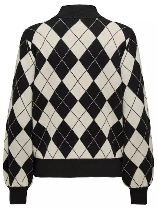 ONLY - Pulover kafe dhe e zeze me motive