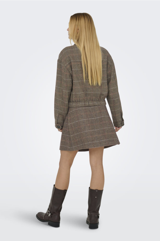 ONLY - Xhaket e shkurter stofi