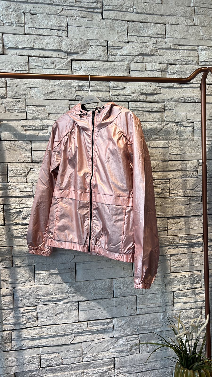 ONLY - Xhup gri dhe roze i lehte fesh