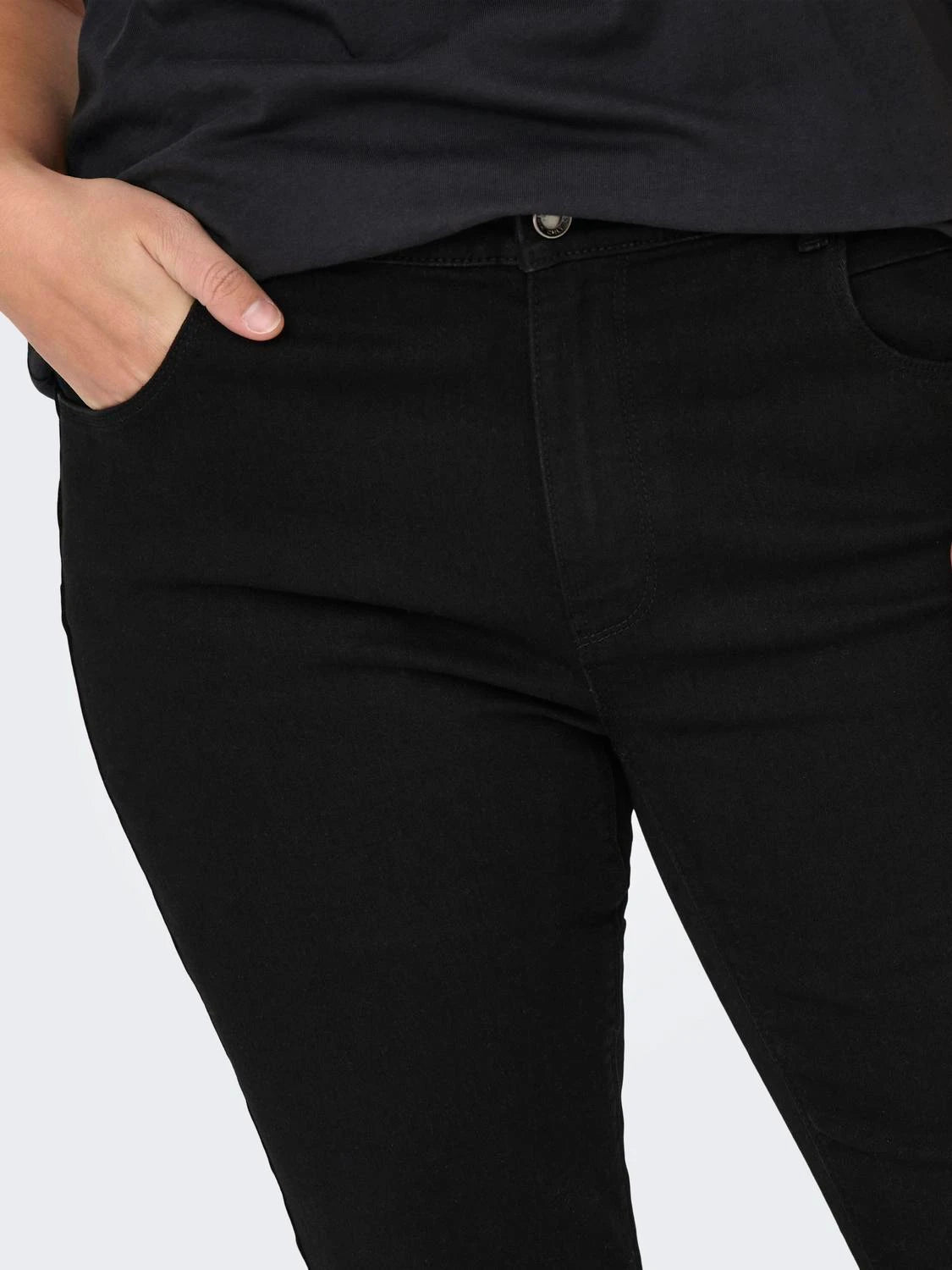 ONLY CARMAKOMA (big size) - Pantallona xhins te zeza skinny