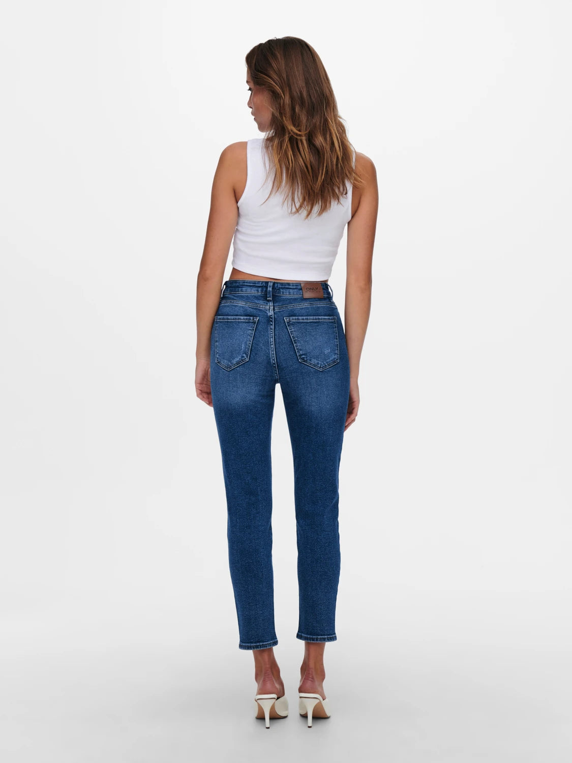 ONLY - Pantallona xhins blu