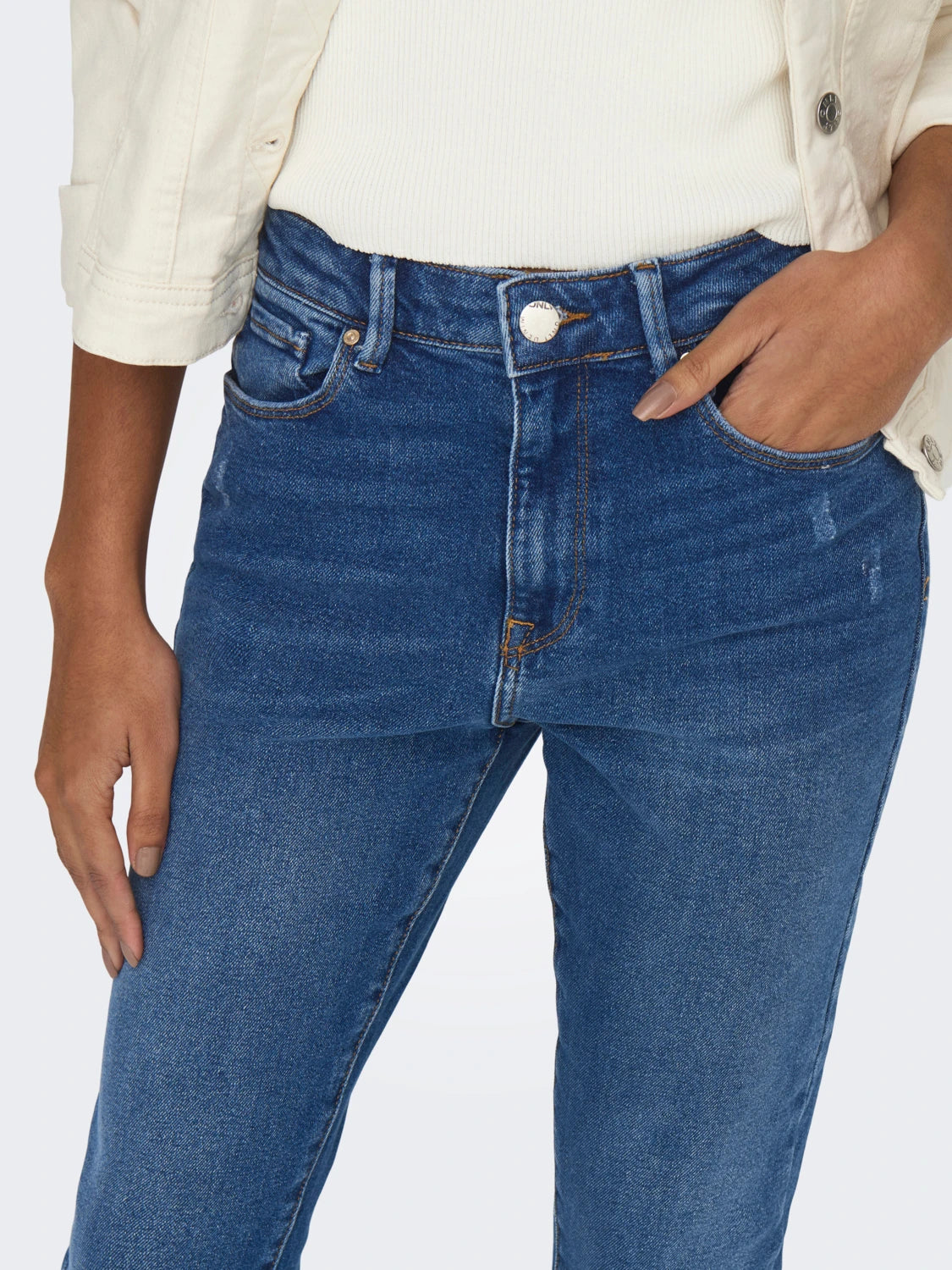 ONLY - Pantallona xhins blu