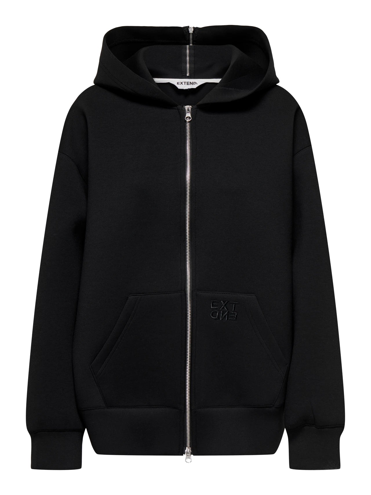 ONLY - Xhakete e zeze sportive oversize me zinxhir dhe kapuc