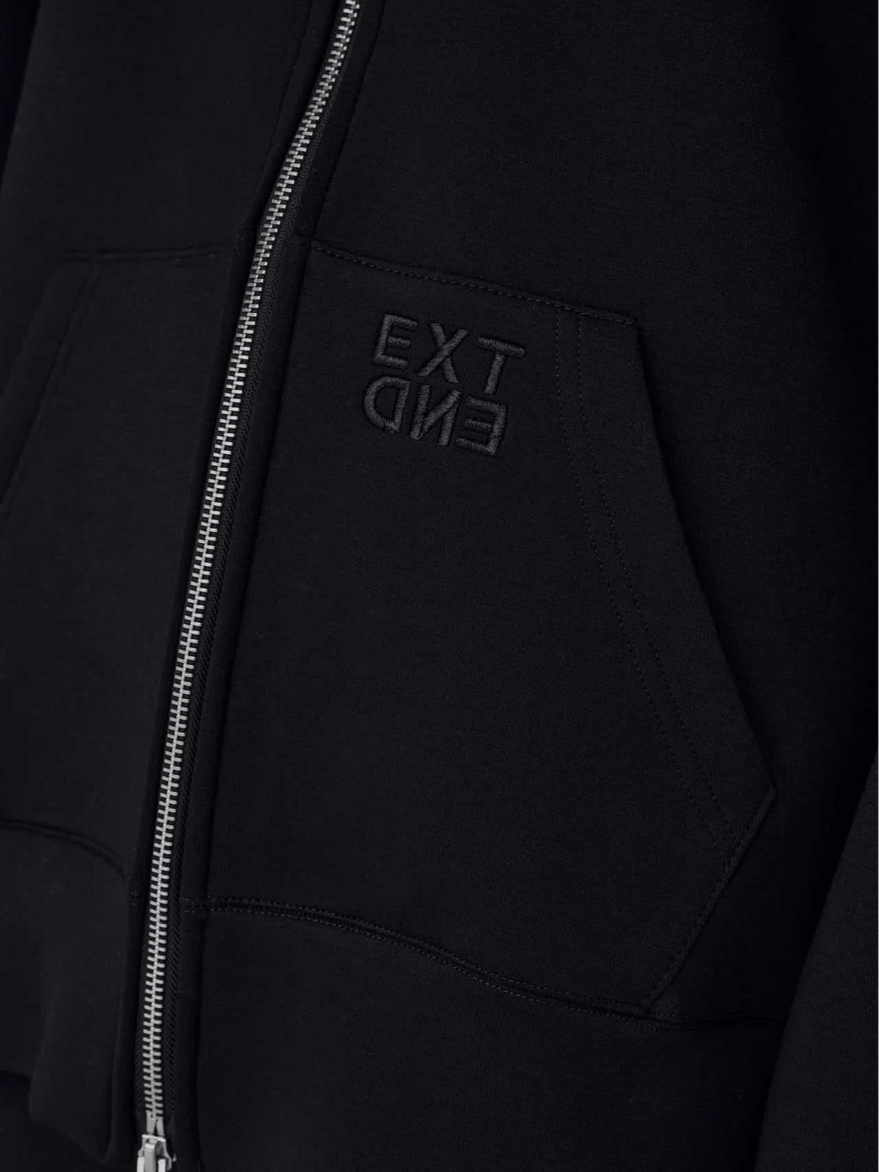 ONLY - Xhakete e zeze sportive oversize me zinxhir dhe kapuc