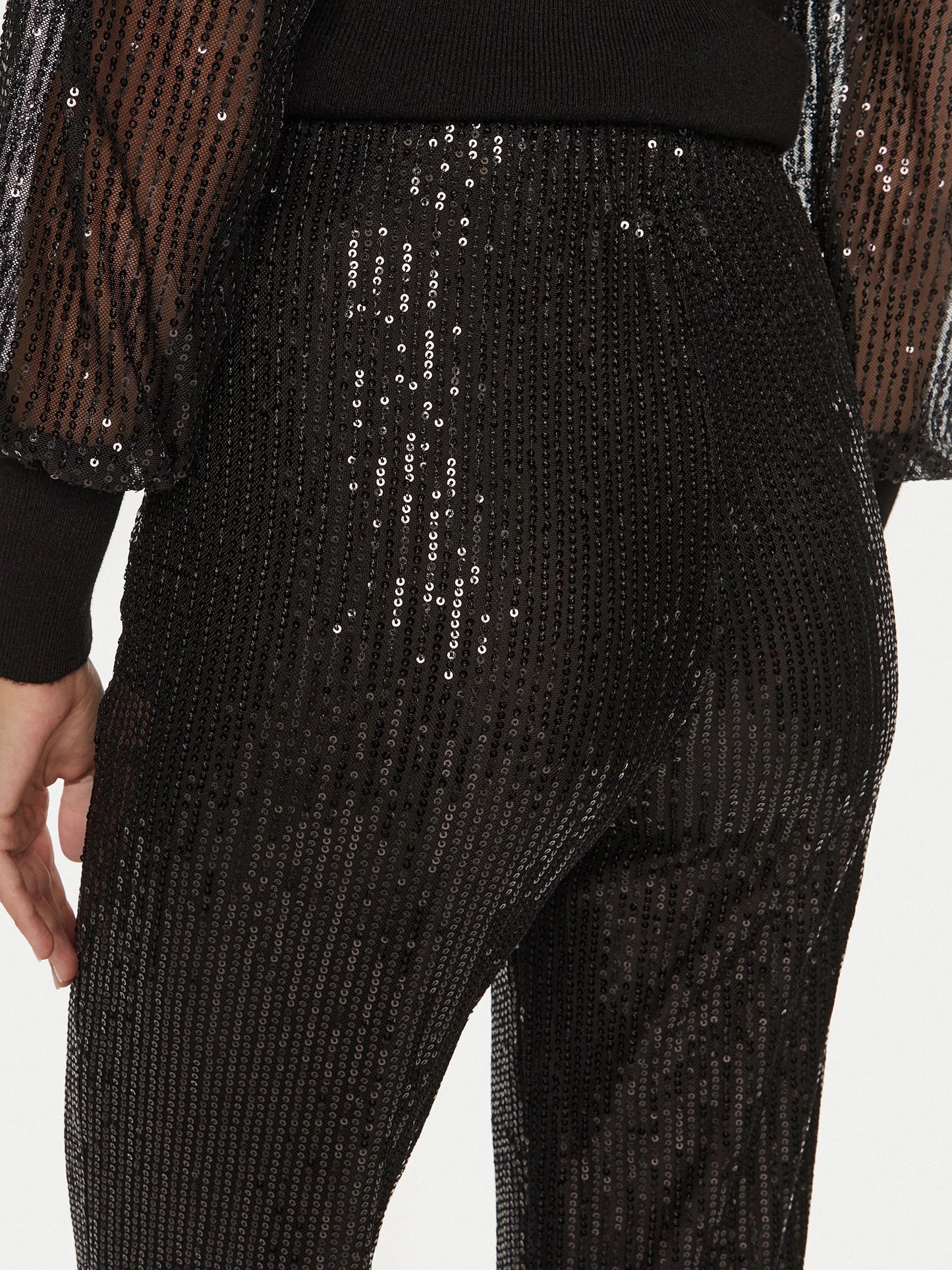 ONLY - Pantallona te zeze me temina