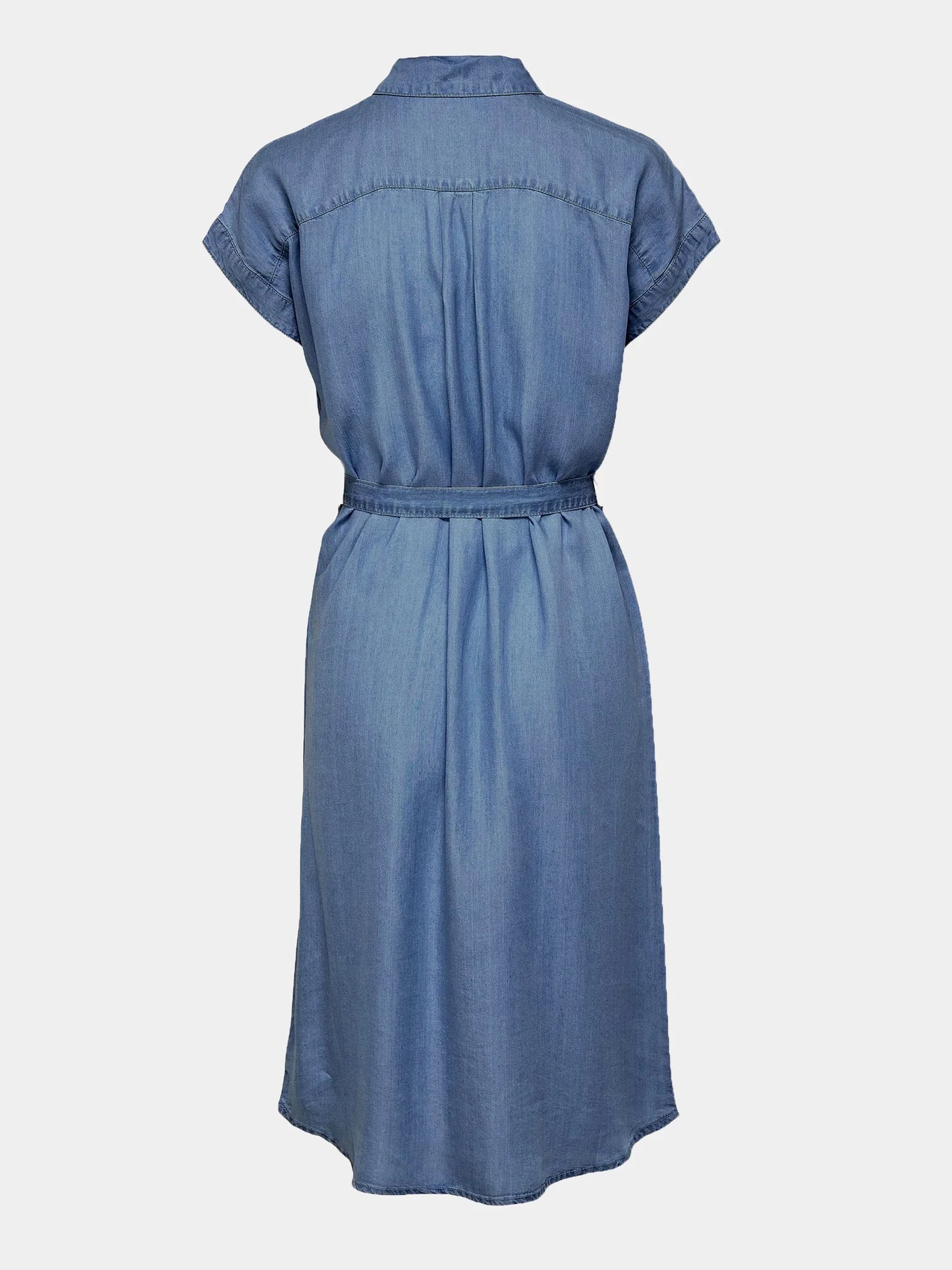 ONLY - Fustan veror i shkurter xhins blu