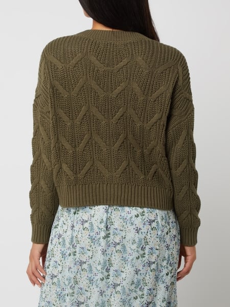 ONLY - Triko bezhe dhe jeshile oversize