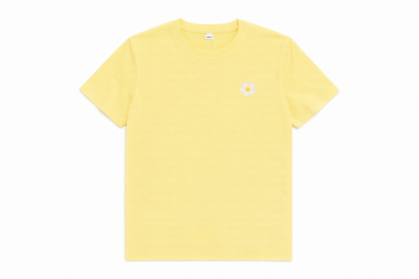 ONLY - Bluze pambuku e verdhe dhe roz me detaje