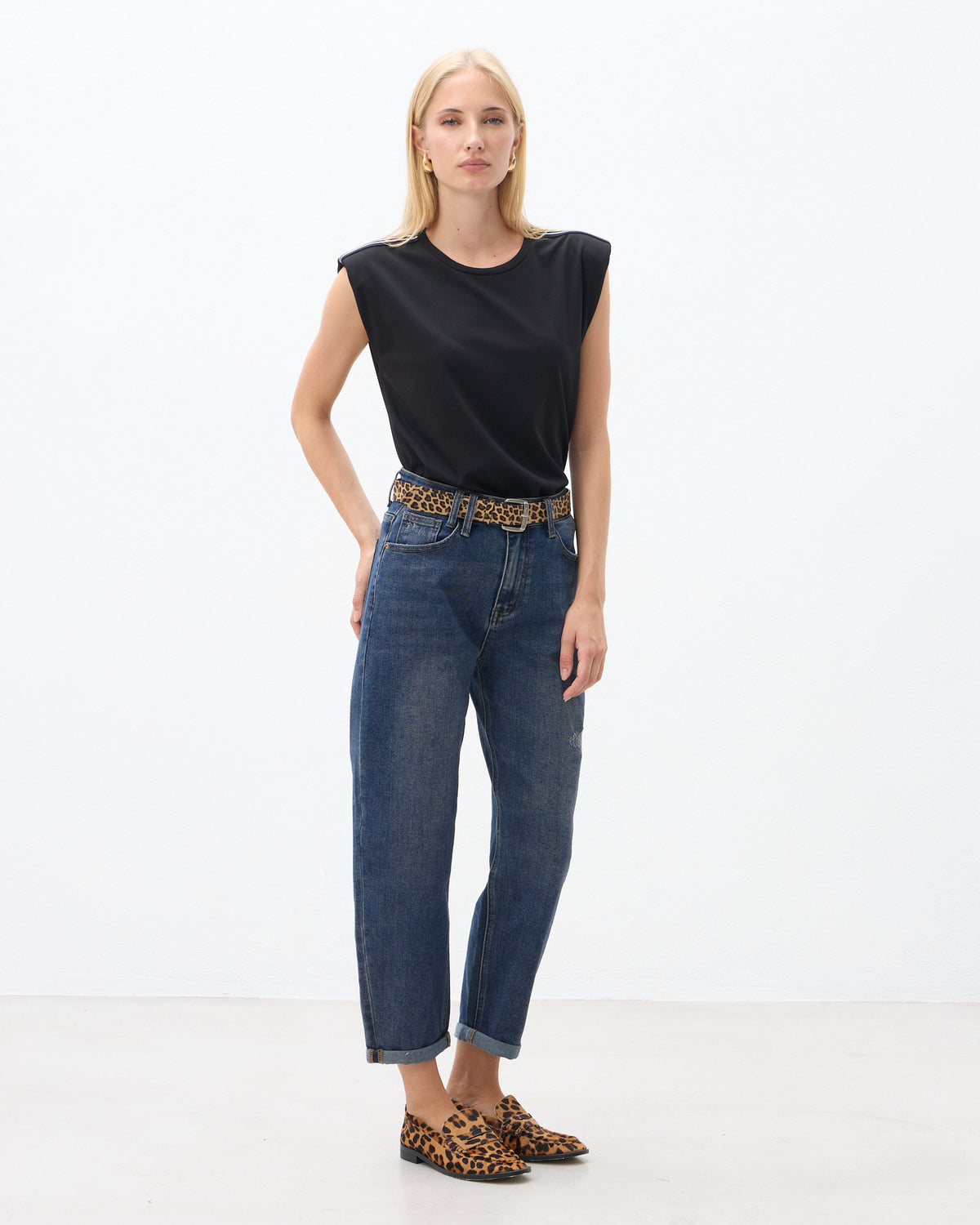 Passager - Xhinse blu me rrip print leopardi