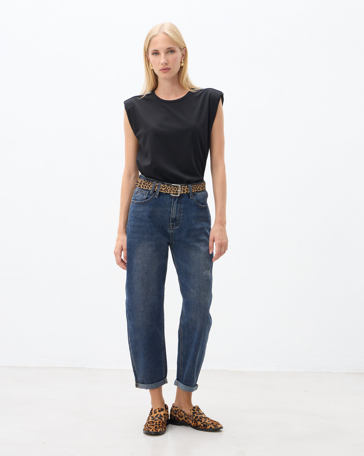 Passager - Xhinse blu me rrip print leopardi
