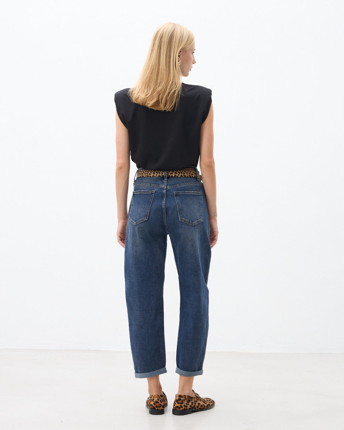 Passager - Xhinse blu me rrip print leopardi