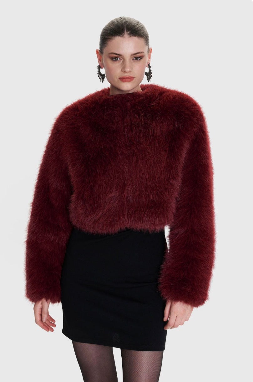 ALE - Pellush i shkurter i kuq