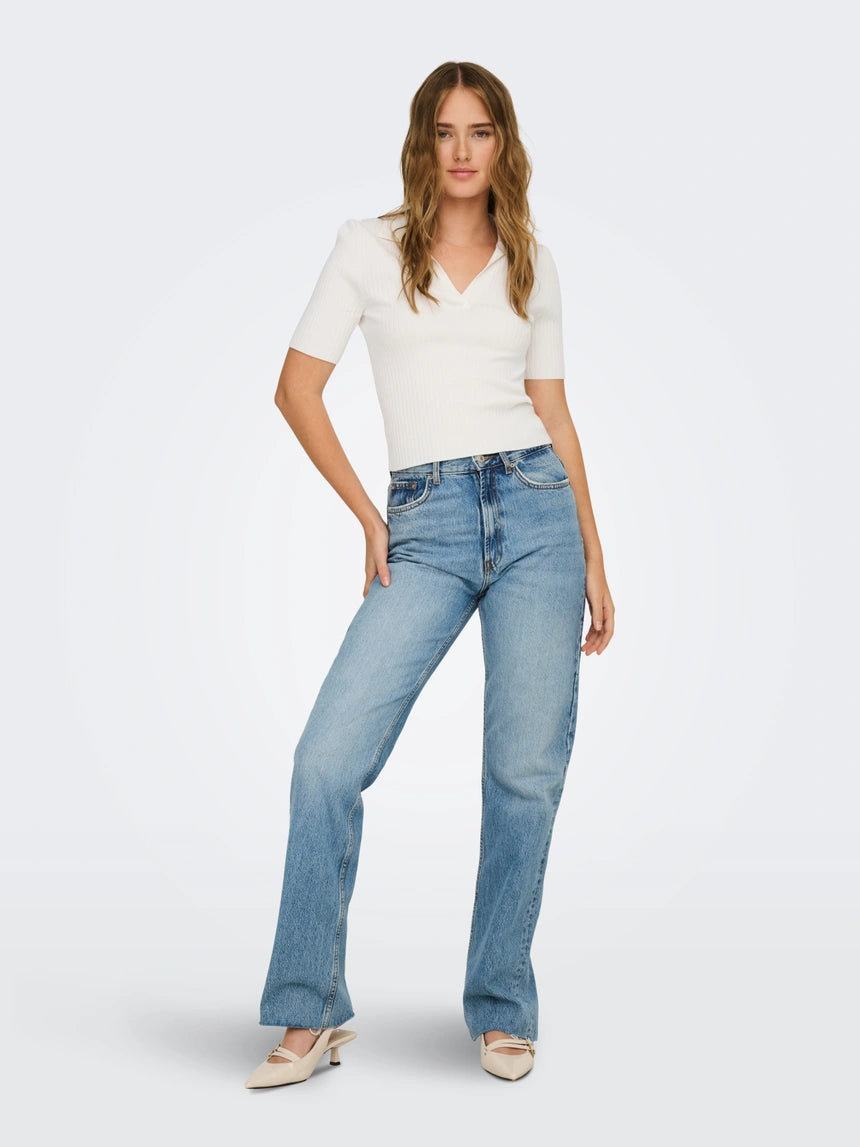 ONLY - Bluze me jake kafe , e bardhe dhe jeshile