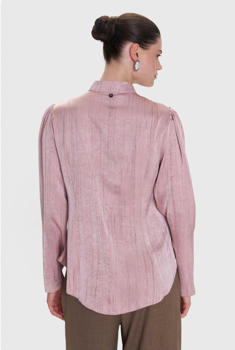 ALE - Kemishe roze me efekt saten