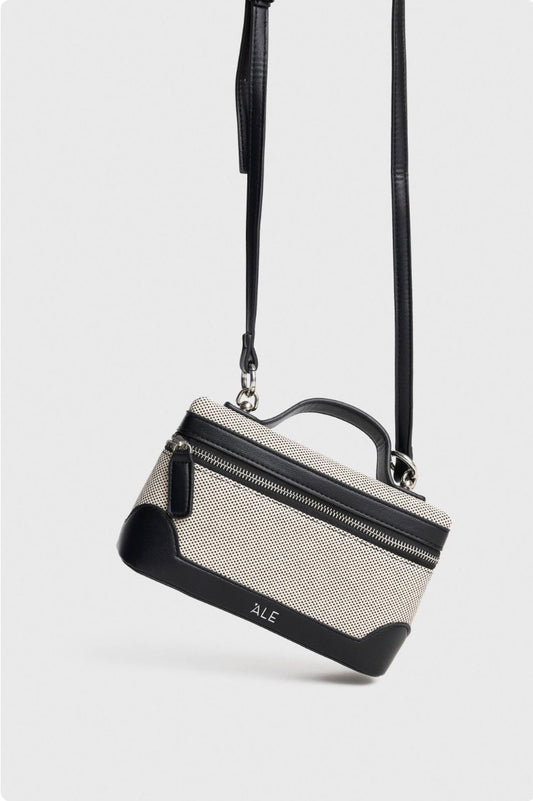 ALE - Cante krahu bezhe me kombinim materialesh