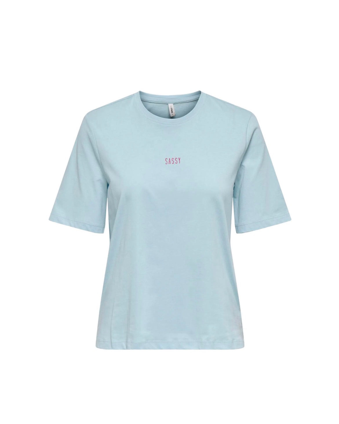 ONLY - Bluze blu , e verdhe dhe mente me menge te shkurtra