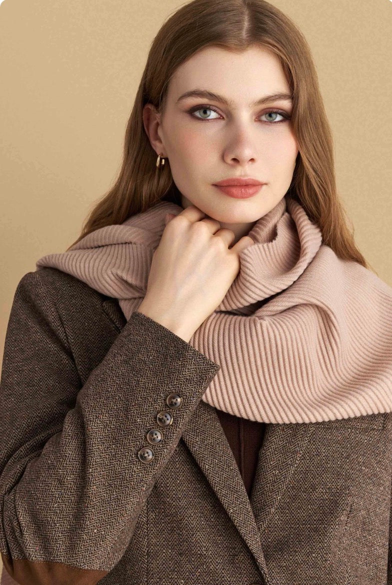 attrattivo - Shall bezhe,blu,kaf, dhe i zi ne material te bute