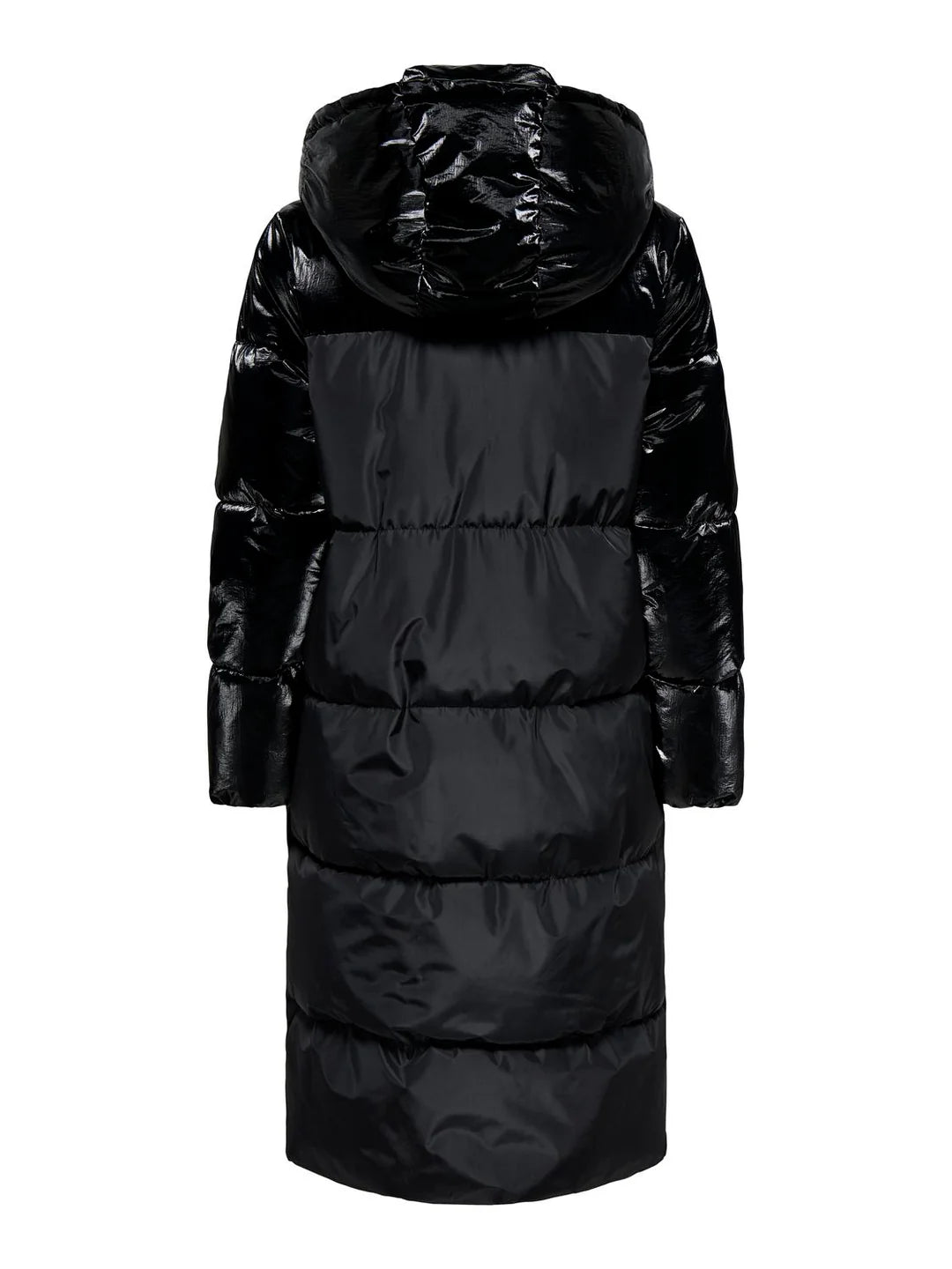 ONLY - Xhup i zi i gjate me kapuc