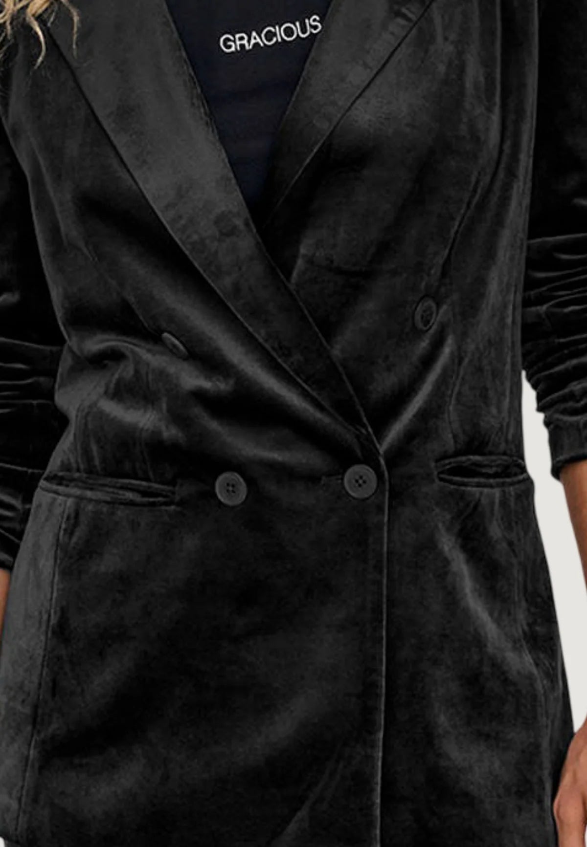 ONLY - Xhakete e zeze veludhe