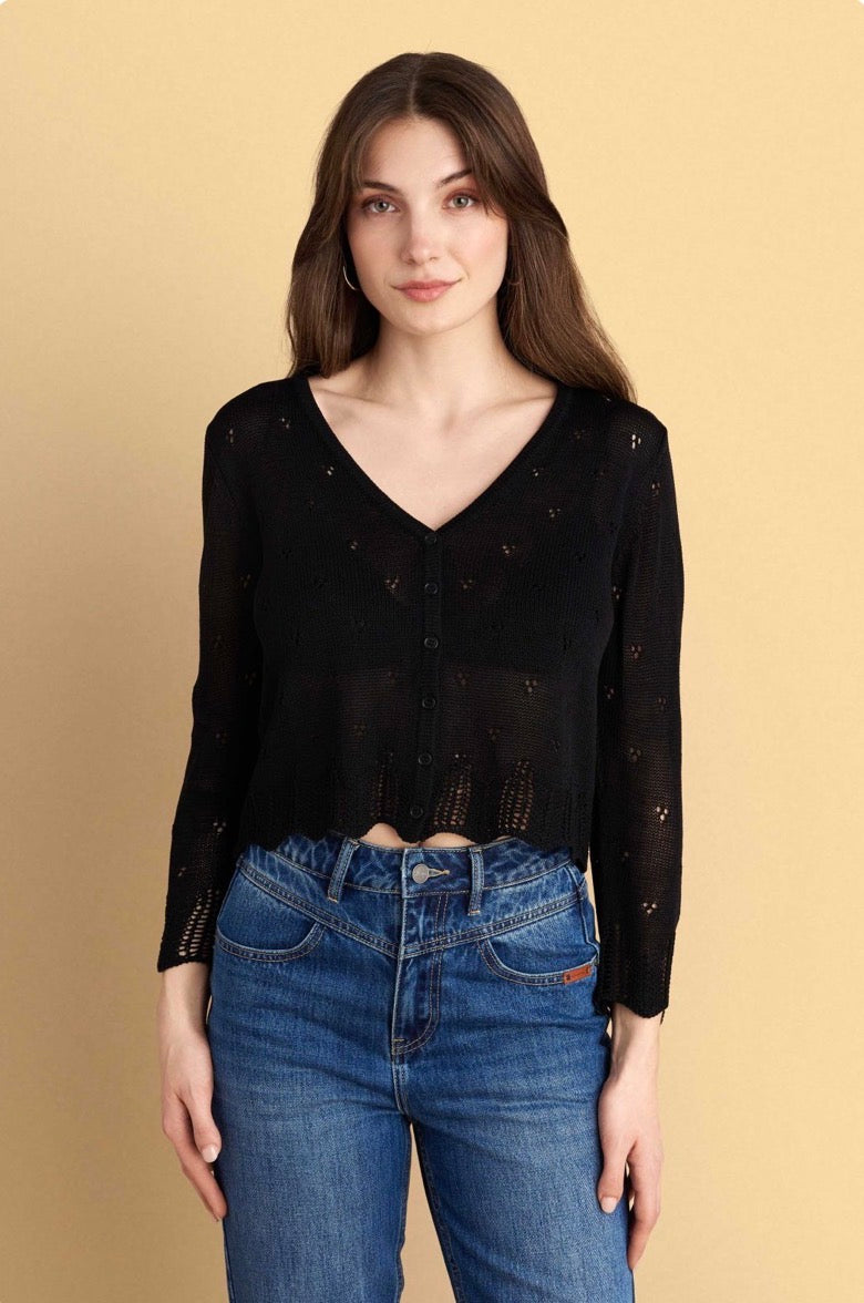 attrattivo - Triko e thurur e verdhe dhe e zeze