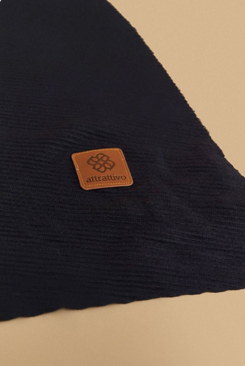 attrattivo - Shall bezhe,blu,kaf, dhe i zi ne material te bute