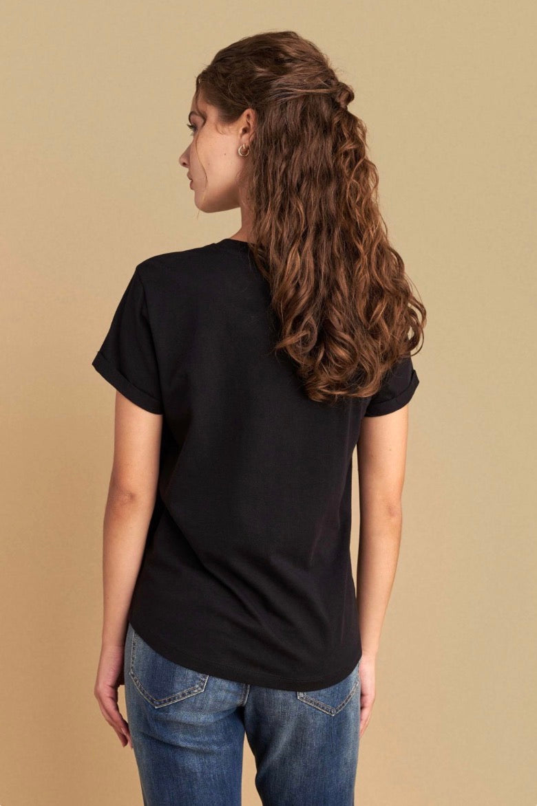 attrattivo - Bluze pambuku e bardhe dhe e zeze