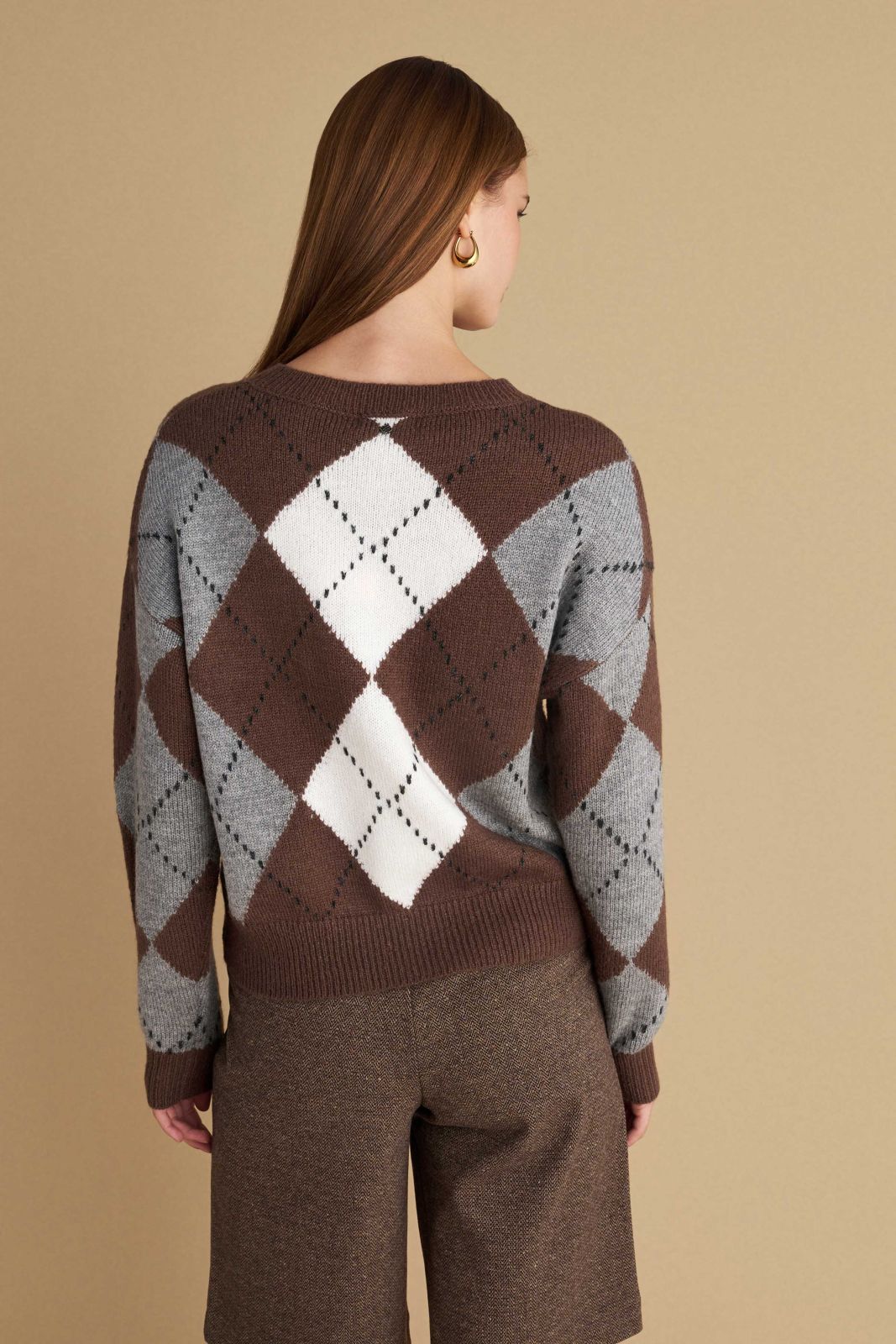 attrattivo - Pulover kafe me motive