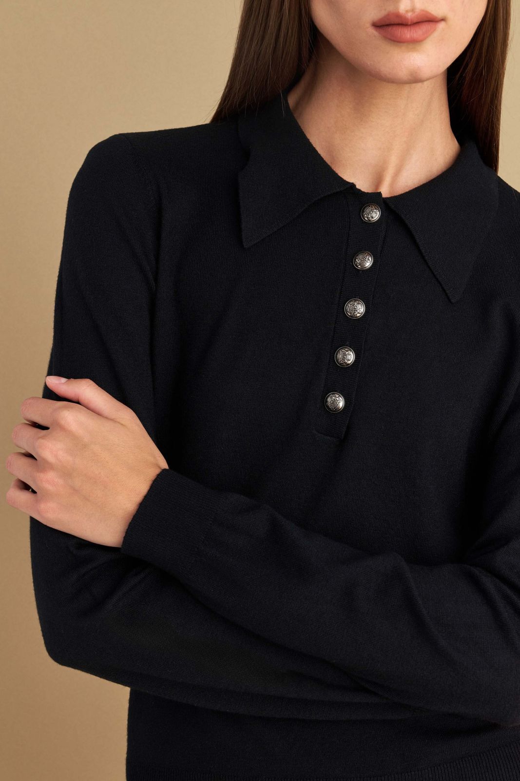 attrattivo - Bluze kafe, jeshile dhe e zeze me jake