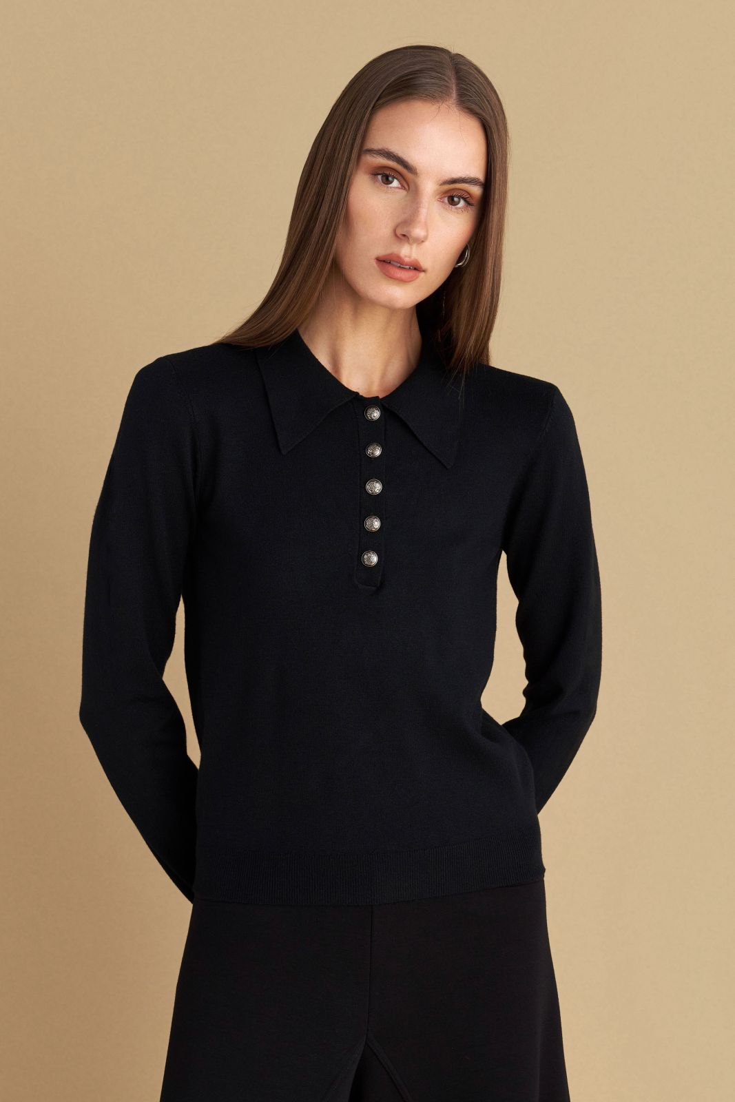 attrattivo - Bluze kafe, jeshile dhe e zeze me jake