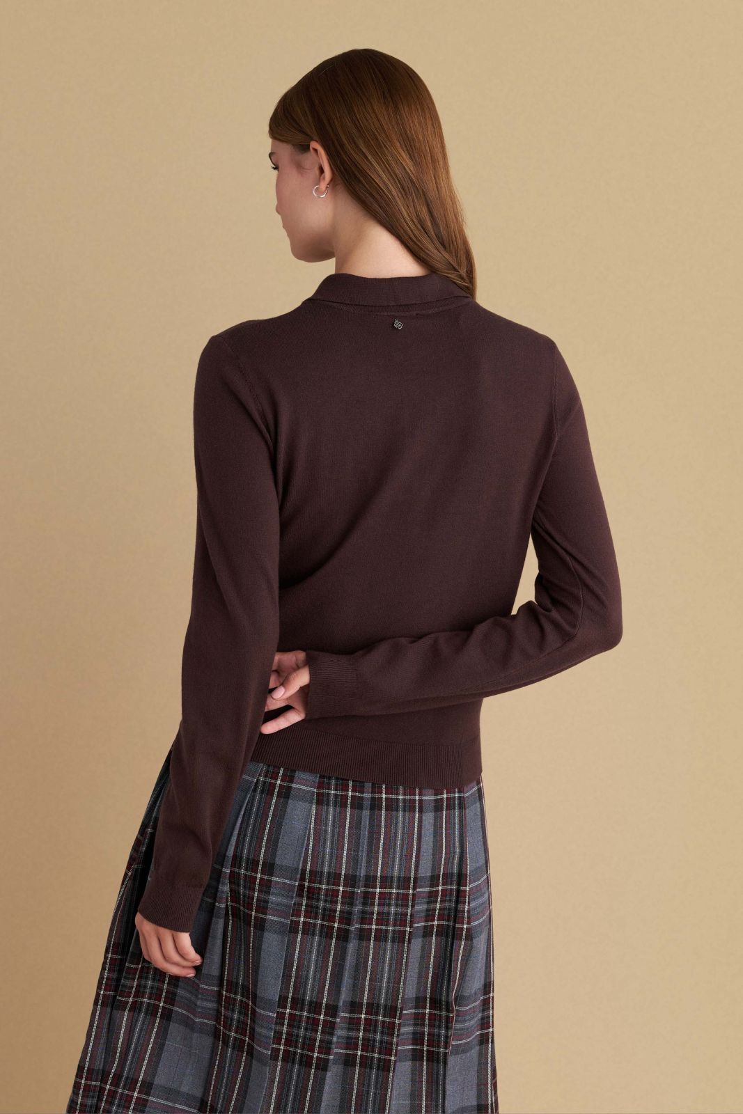 attrattivo - Bluze kafe, jeshile dhe e zeze me jake