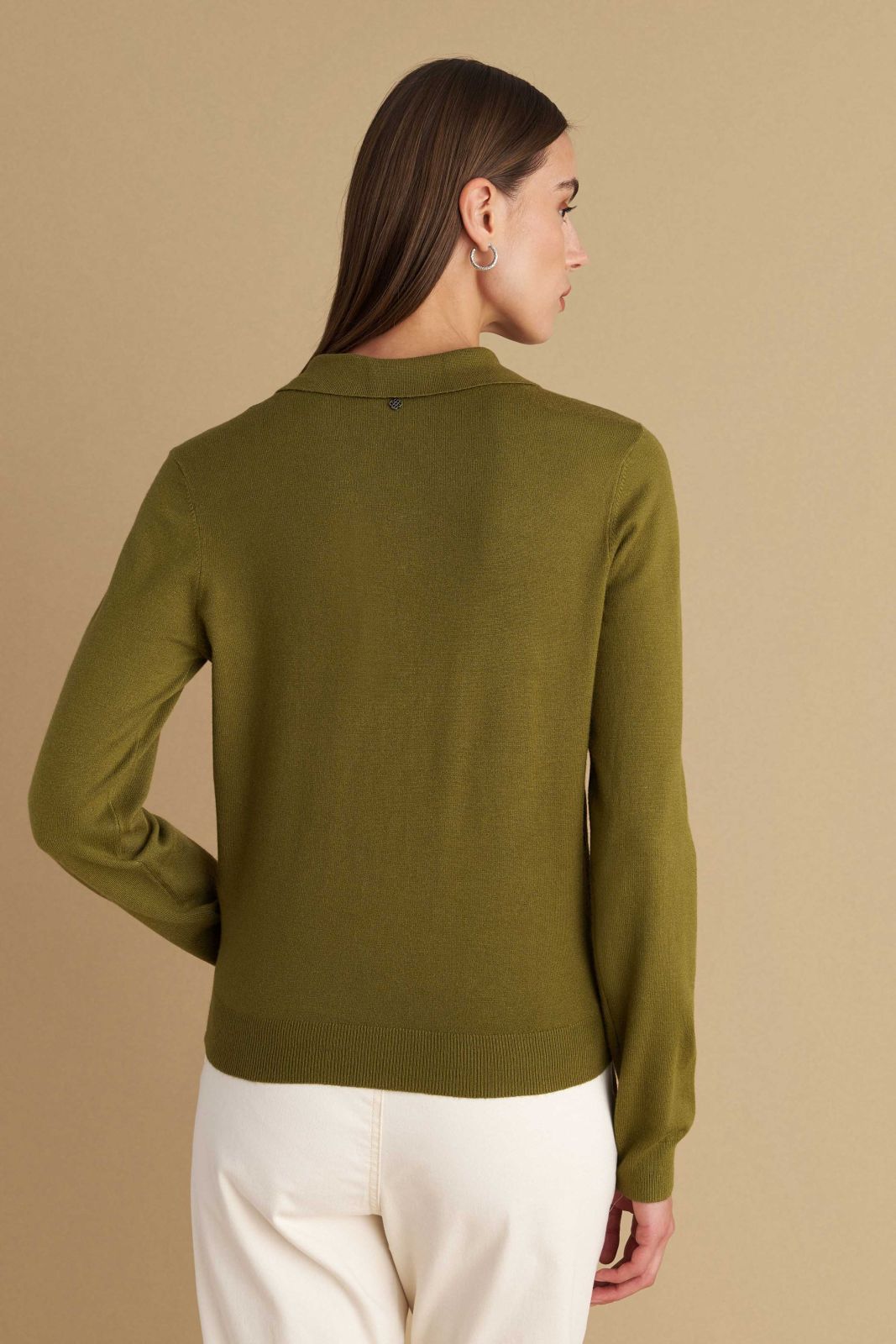 attrattivo - Bluze kafe, jeshile dhe e zeze me jake