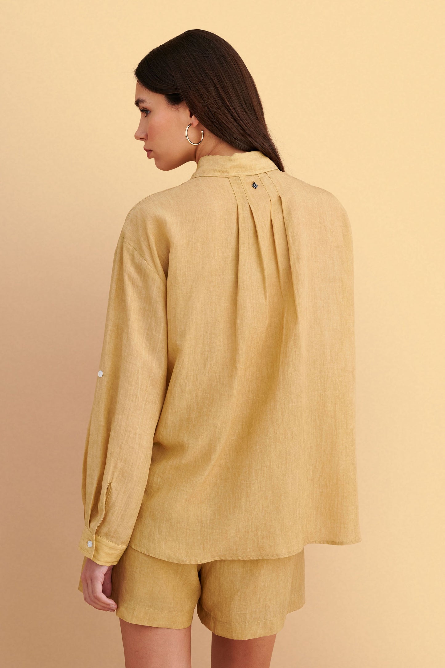 attrattivo - Kemishe stil oversize e verdhe dhe roze