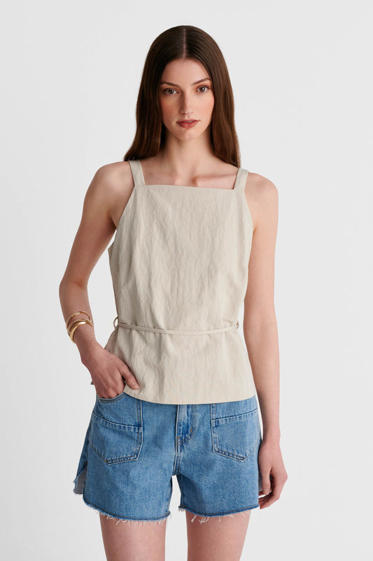 ALE - Bluze bezhe dhe jeshile me rripa dhe lidhje