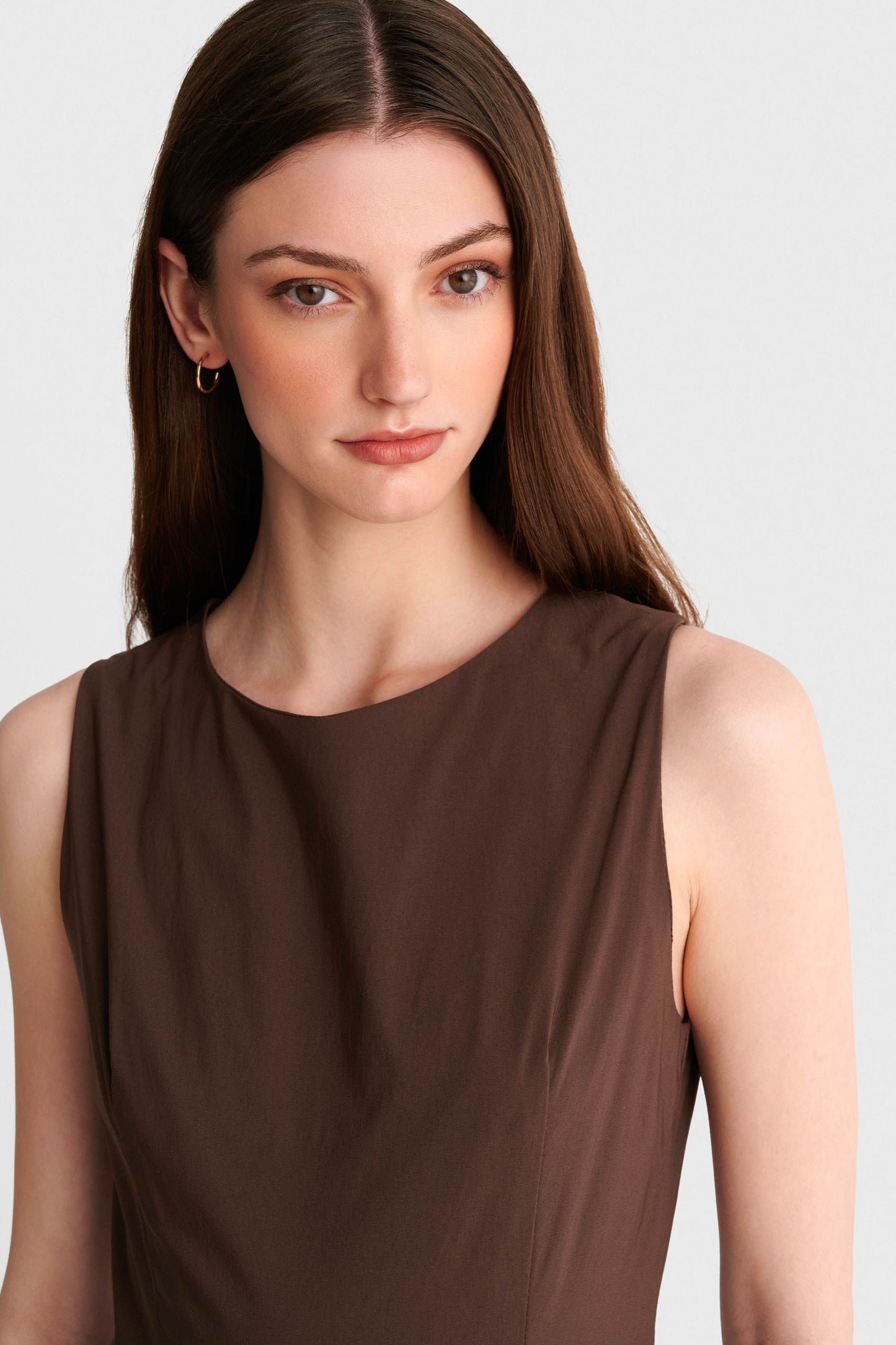 ALE - Fustan i gjate kaf me carje ne ane