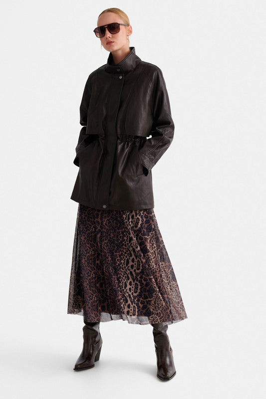 attrattivo - Xhakete lekure kafe stil oversize